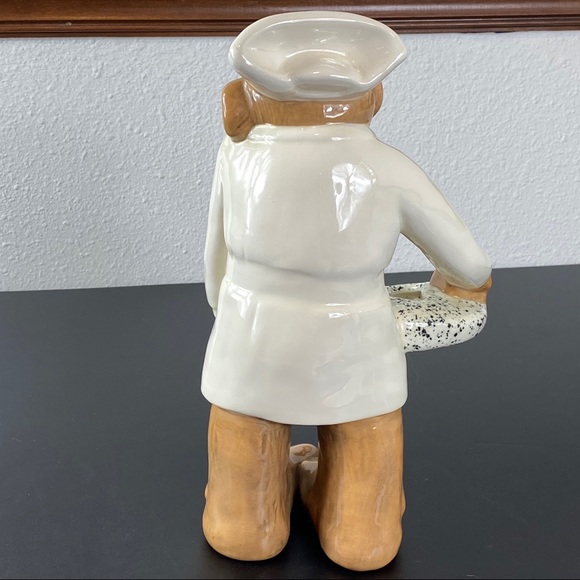 VTG ceramic LPN Nurse monkey statue funny - Picture 6 of 9